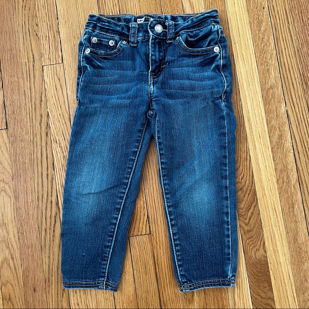Levi’s cropped denim legging 4